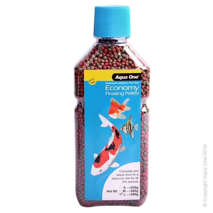 Economy Pellet Food 3mm 580g Bottle