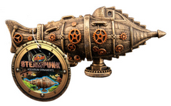Zoo Med Steampunk Ornament Submarine 15cm-1