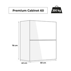 Aquael Premium 60 White Cabinet-2