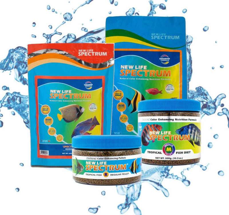 New Life Spectrum Large Tropical Fish Diet 2.2kg - Sinking Pellet 3-3.5mm-1
