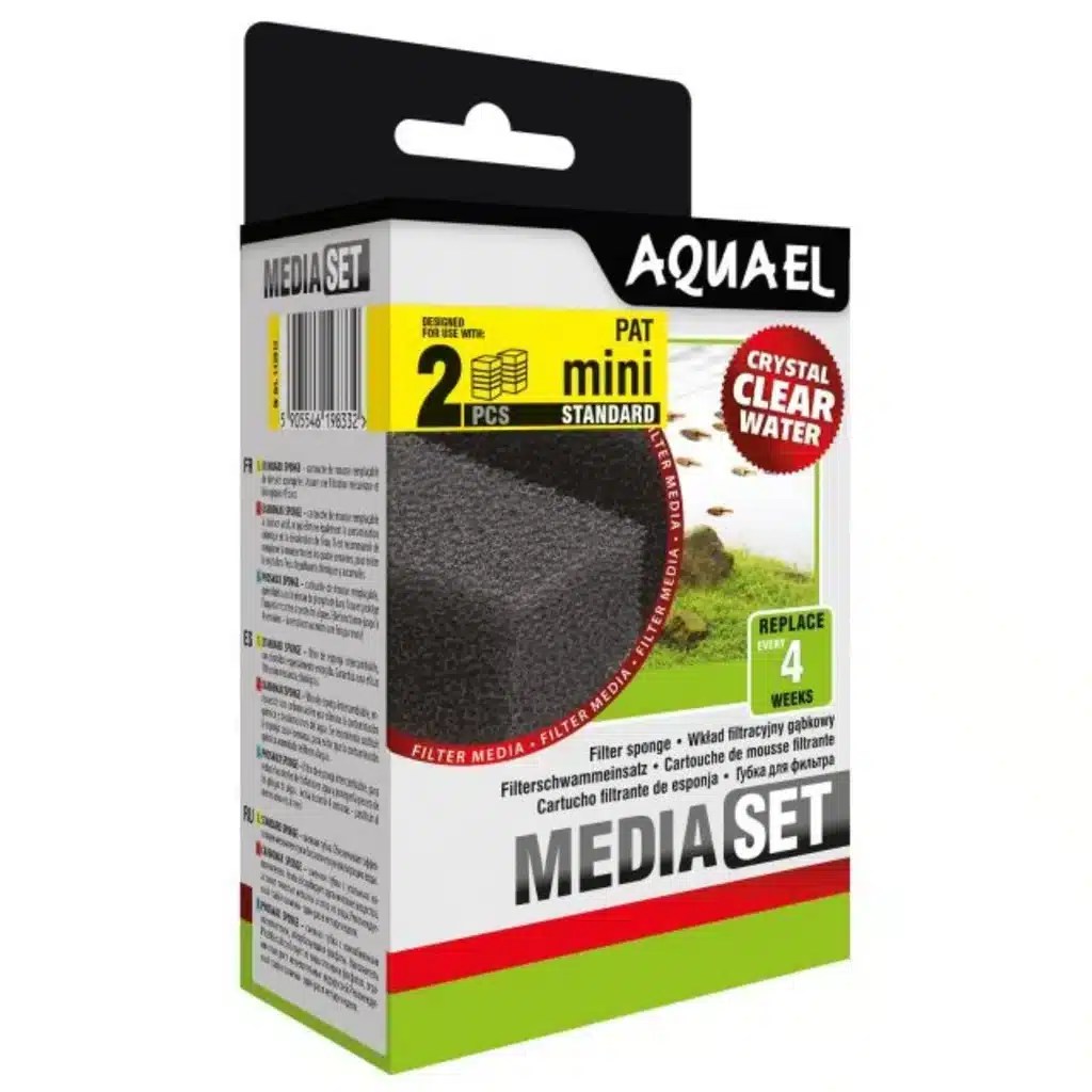 Aquael Filter Sponge PAT Mini (2pcs) – STANDARD Sponge