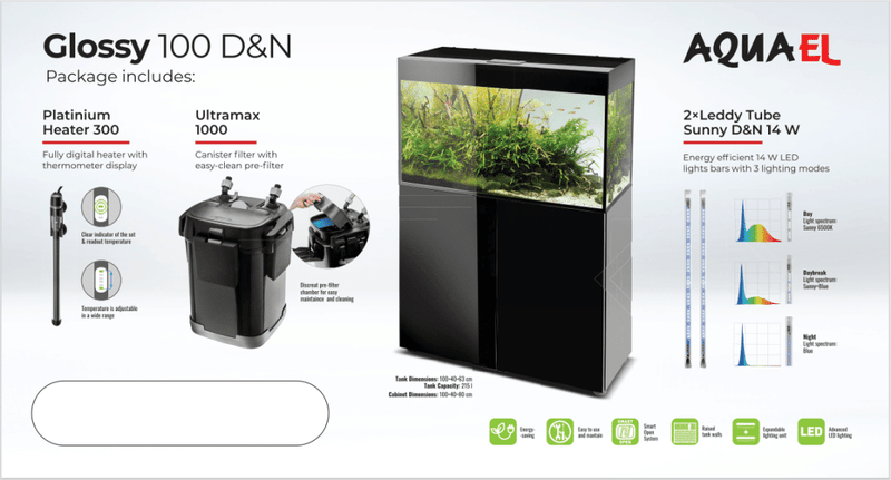 Aquael Glossy 100 Black Package-1