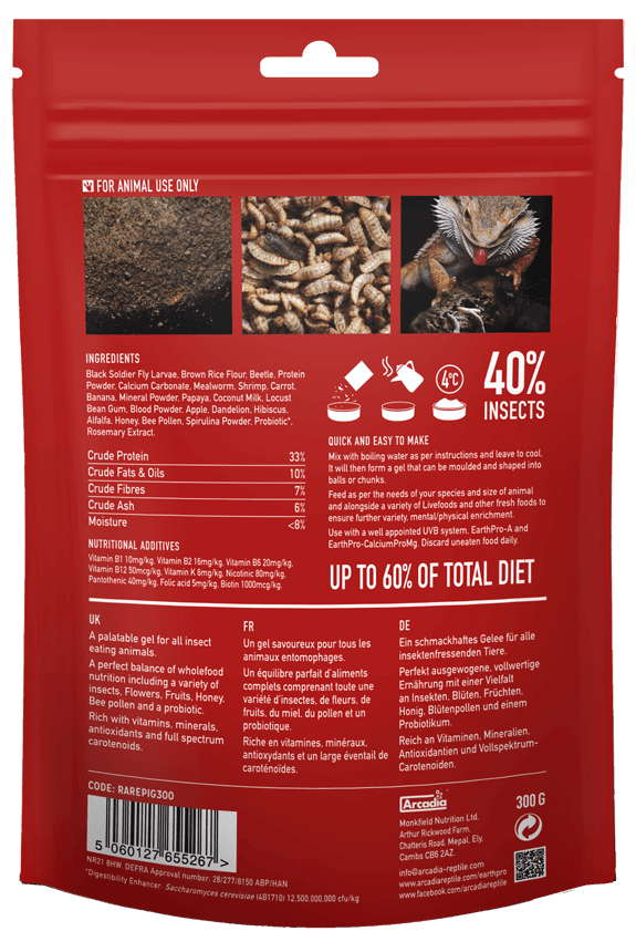 Arcadia Earth Pro Insecti Gold - 300g-2