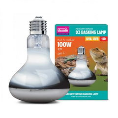 Arcadia Mini MV D3 UV-A/B IR Basking Lamp - 80W-1