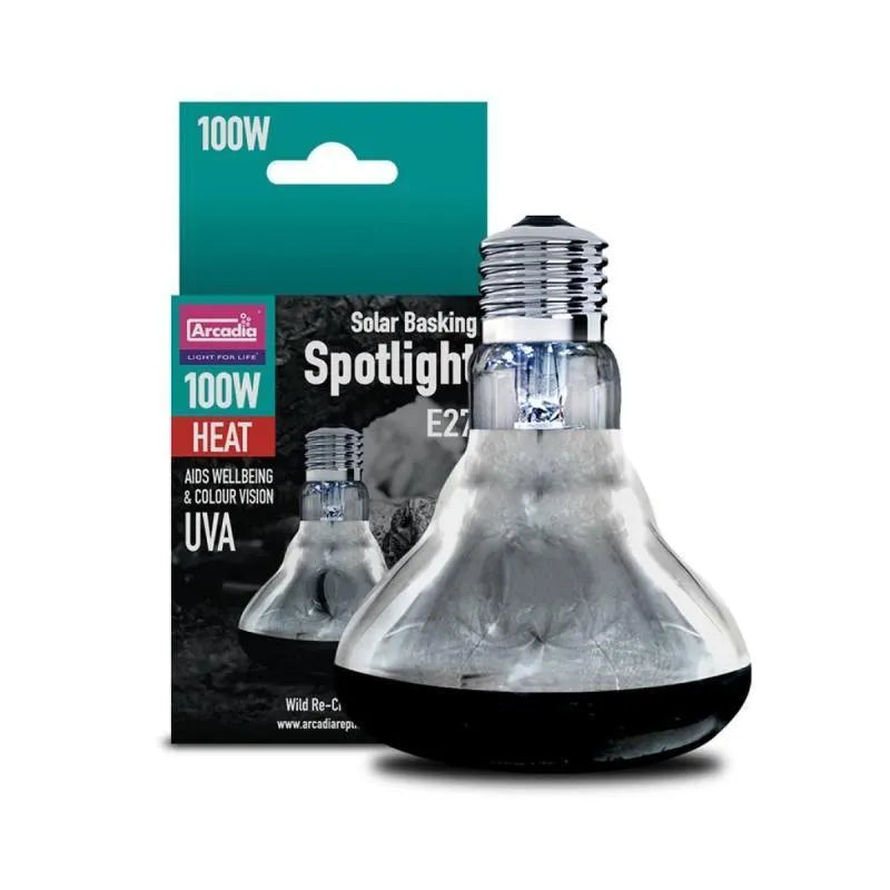 Arcadia Twin Pack - Solar Basking Spot 100w x 2