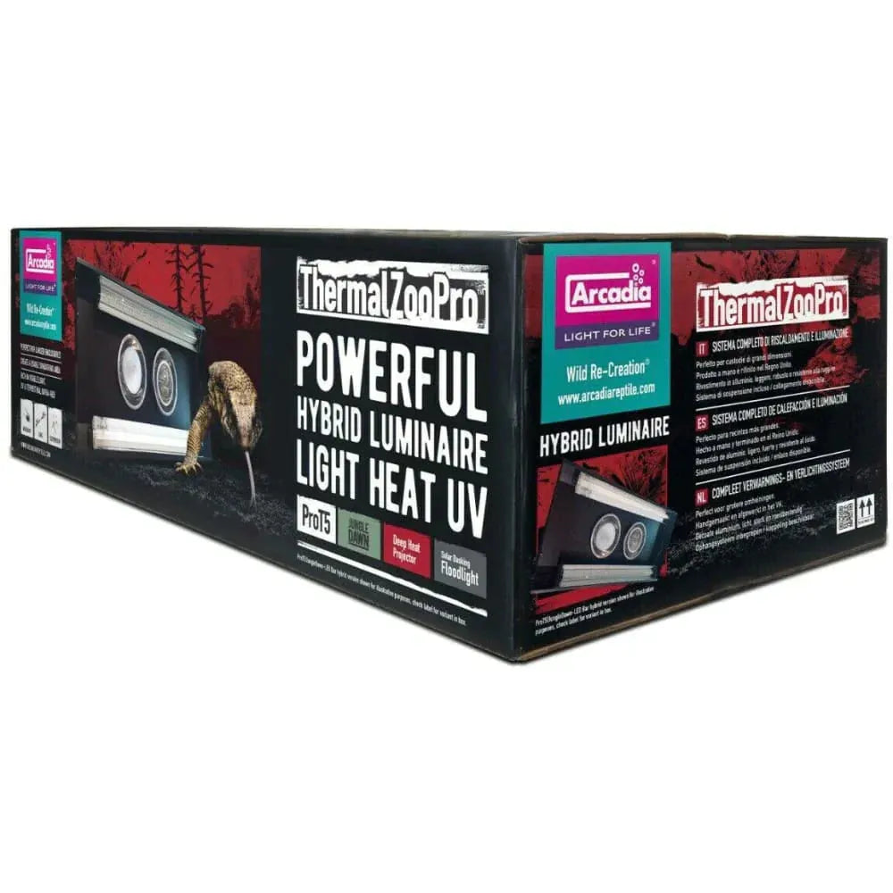Arcadia Thermal Zoo Pro - 1 x 24w Pro-T5 6% + 1 x 34w JD + 100w SBFL + 50w DHP