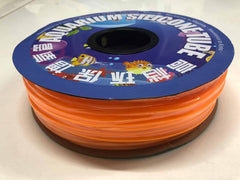 Silicone Airline Tubing Fluro Orange-1