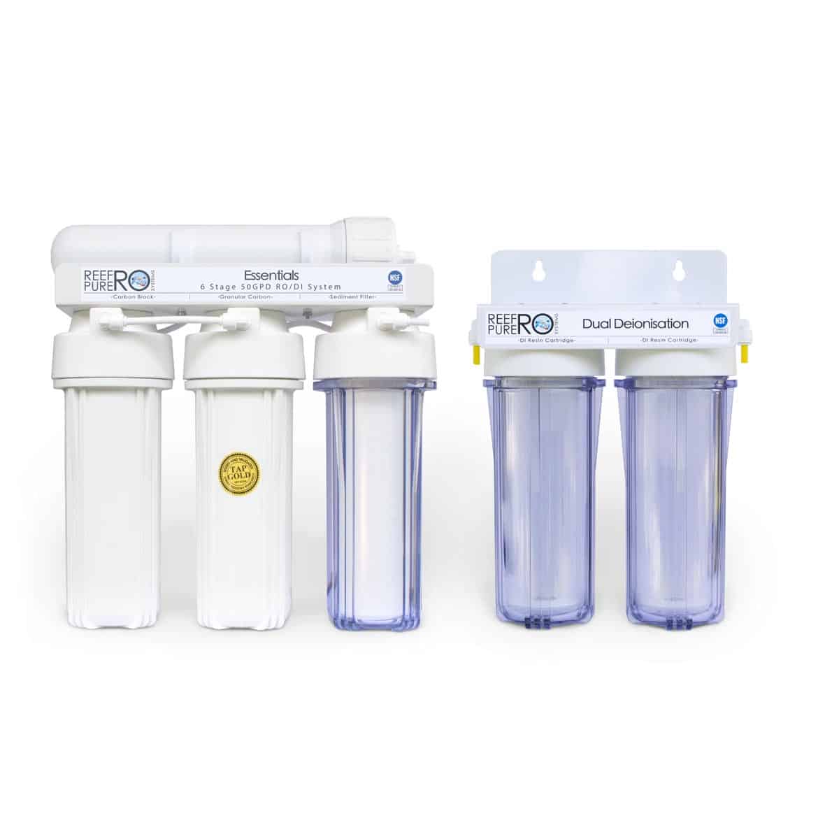 6 Stage 50GPD Essentials RO/DI System-1