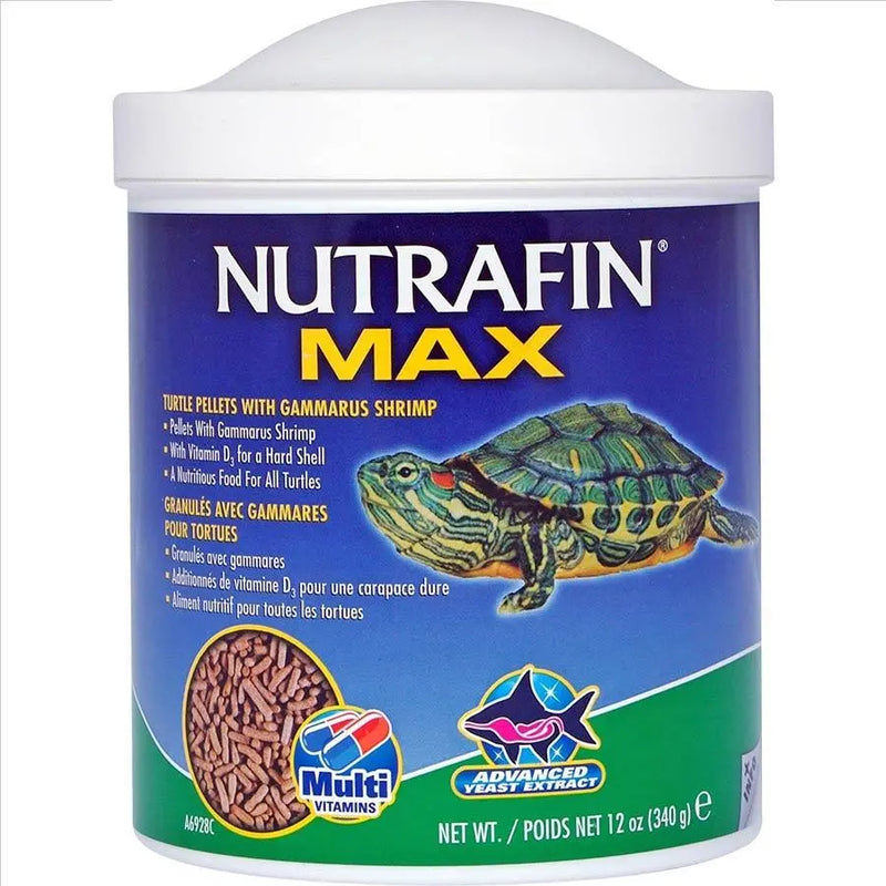 Nutrafin Max Turtle Pellets With Gammarus Shrimp 340g-1
