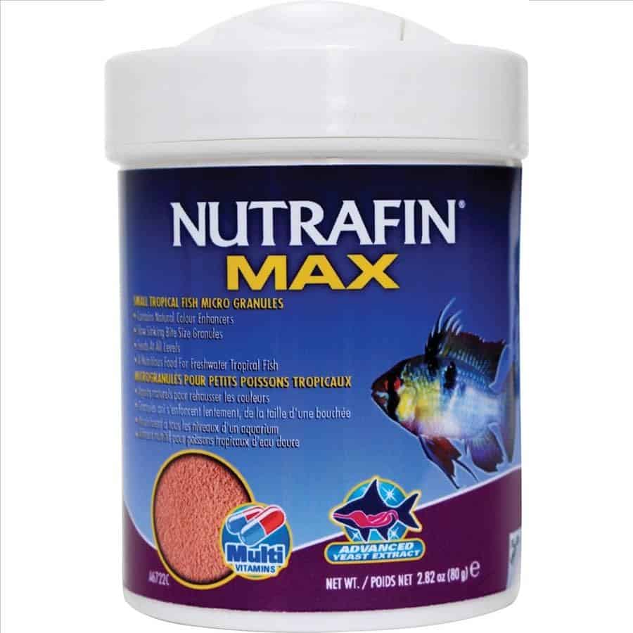 Nutrafin Max Small Tropical Fish Micro Granules 80g Fish Food-1