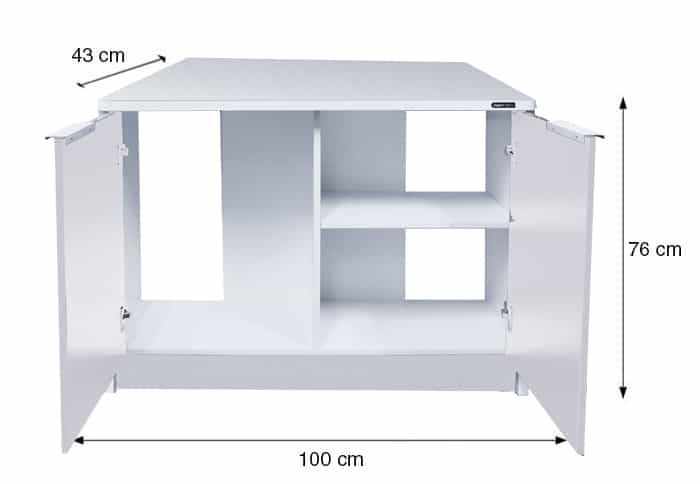 LifeStyle 190 Complete Glass Aquarium-4