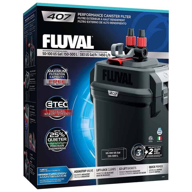 Fluval 407 Performance Canister Filter up to 500 L Aquarium-1