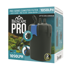Bioscape Pro Canister 1050 L/PH w/Inbuilt Heater-1
