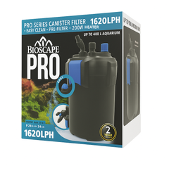Bioscape Pro Canister 1620 L/PH w/Inbuilt Heater-1