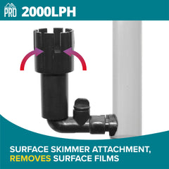 Bioscape Pro Canister 2000 L/PH w/Inbuilt Heater-3