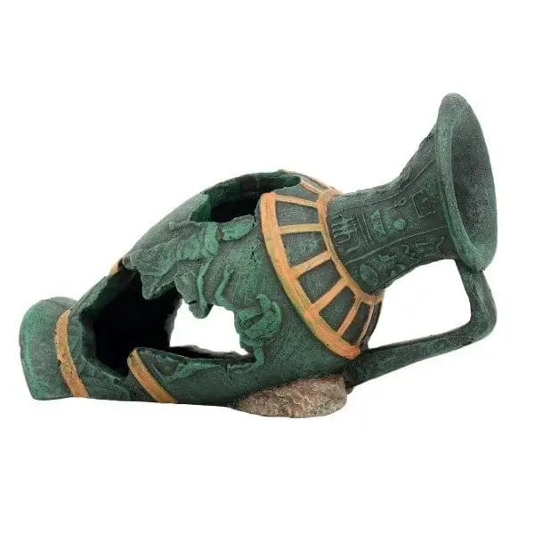 Bioscape Green Egyptian Urn - 20 x 11.5 cm-1