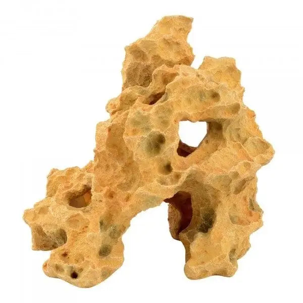 Bioscape Holey Rock Golden Replica - XLarge (33 x 30 x 23 cm)-1