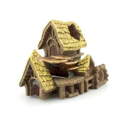 Bioscape Yellow Roofed Home 11.5 x 11.cm-1