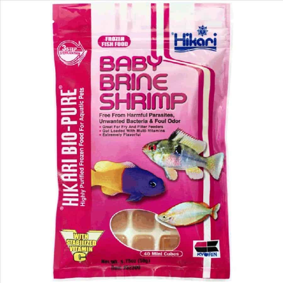 Hikari Baby Brine Shrimp - 50g 40 Cubes-1