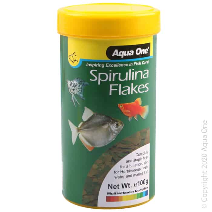 Spirulina Flake Food 100g-1