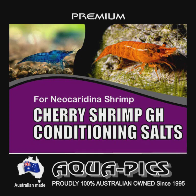Aqua-Pics Cherry Shrimp GH Conditioning Salts 250g-1