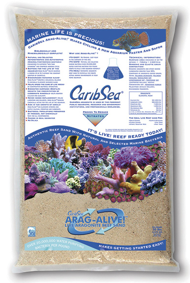 Arag-Alive Special Grade Live Reef Sand 10lb-2