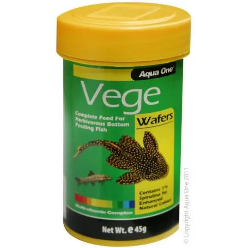 Aqua One Vege Wafer Food 45g-1
