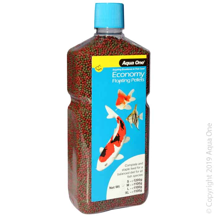 Economy Pellet Food 2mm 1100g Bottle-1