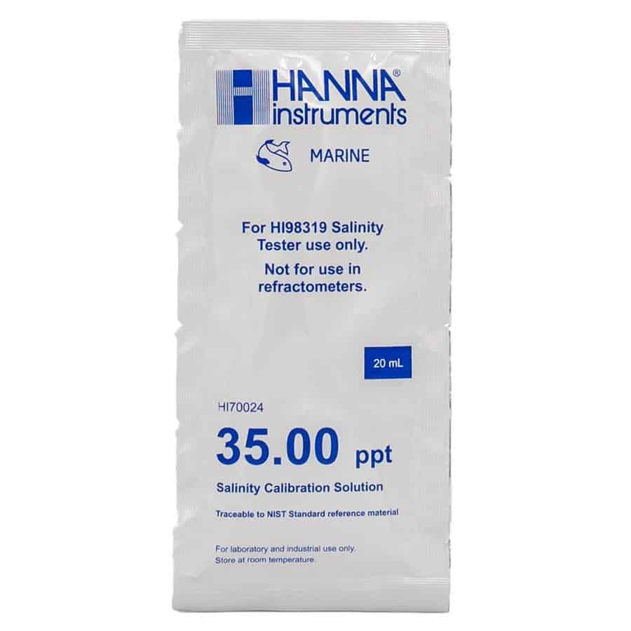 Hanna - Salinity Calibration Solution 35ppt - SINGLE