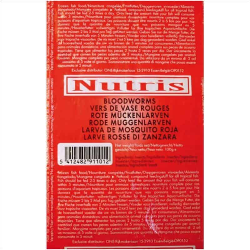 Nutris Blood worms 100g