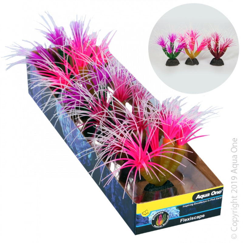 Flexiscape Tube Anemone Assorted Colours 6pk-1