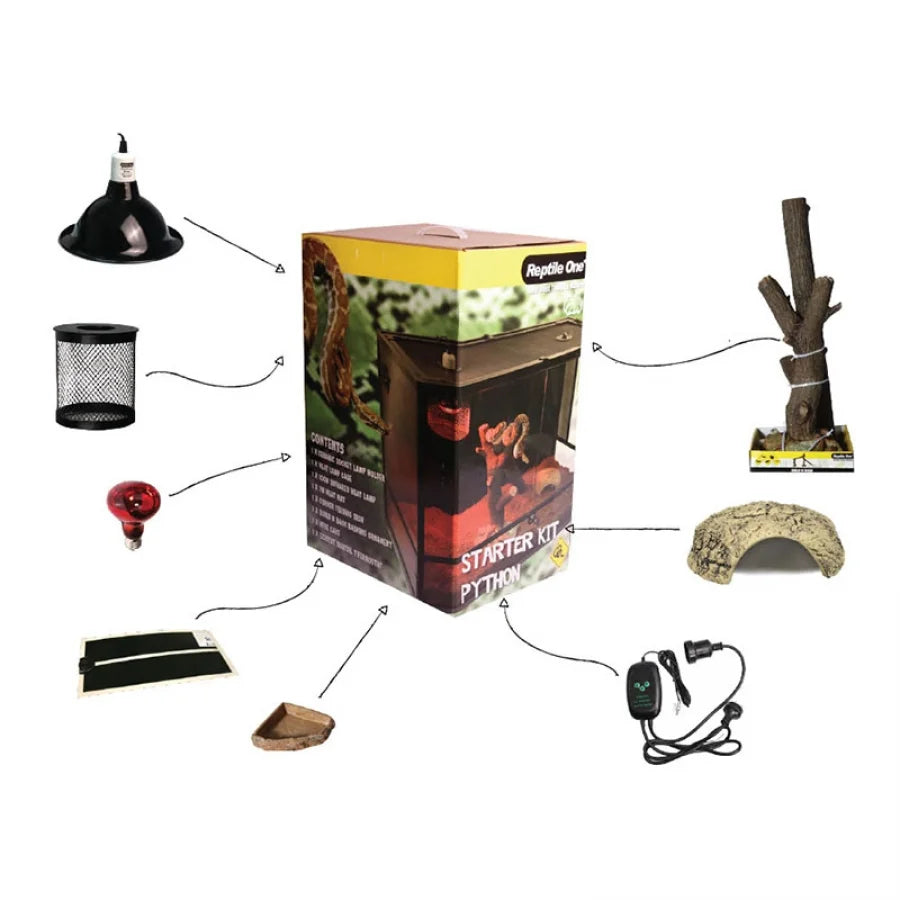 Reptile One Python Starter Kit Accessory Pack In A Box