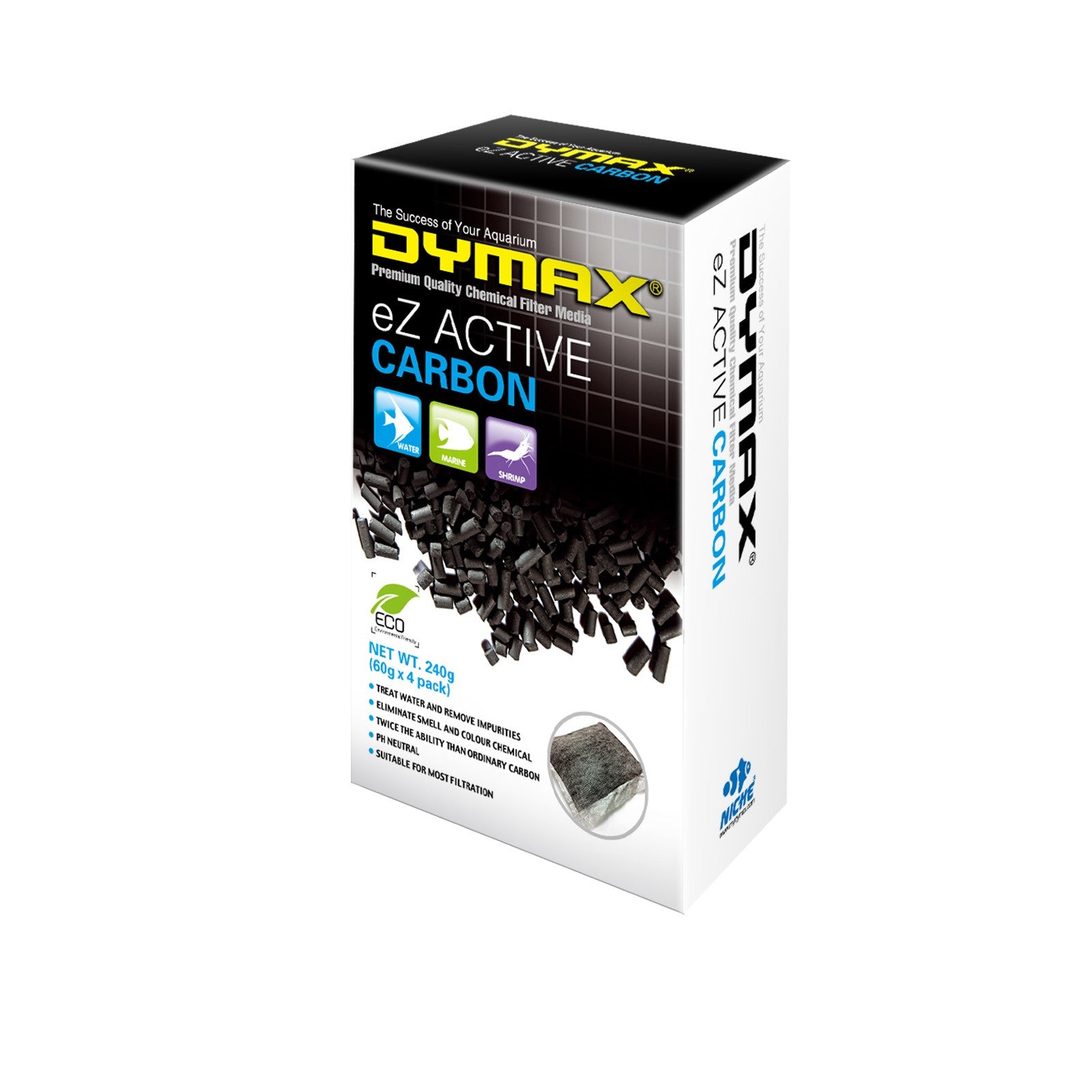 Dymax Ez Active Carbon (4x60g)