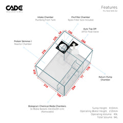 CADE PRO REEF S2 600-13