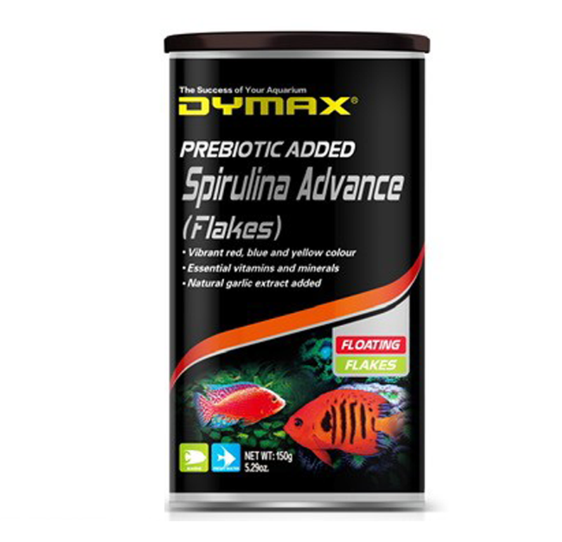 Dymax Spirulina Advance Floating Flakes 150g-1