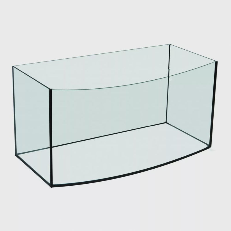 Aquael Glass Aquarium Tank Oval 60x30x30 45L-1