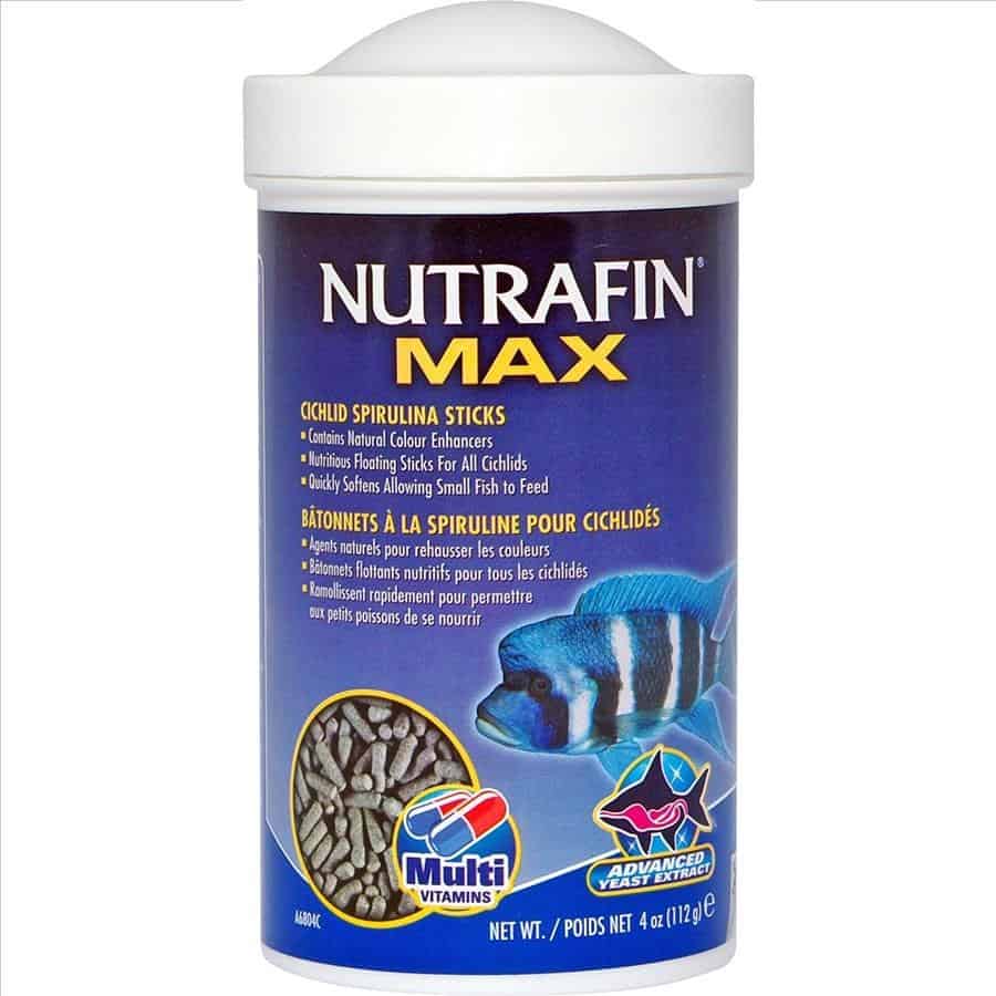 Nutrafin Max Cichlid Spirulina Sticks 112g Floating Fish Food-1