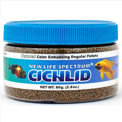 New Life Spectrum Cichlid Pellet 1.0-1.5mm - 80g - Slow Sinking-1