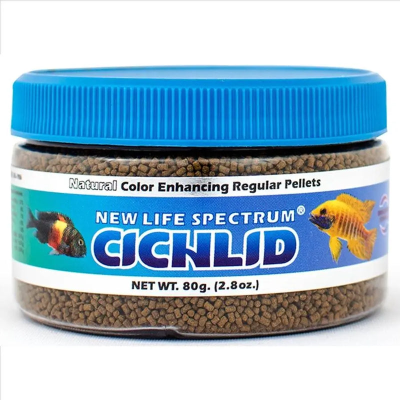 New Life Spectrum Cichlid Pellet 1.0-1.5mm - 80g - Slow Sinking-1