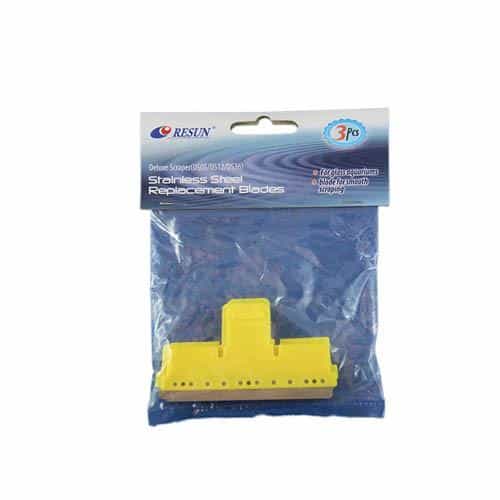 Resun Deluxe Scraper Stainless Steel Replacement Blades 3pk-1