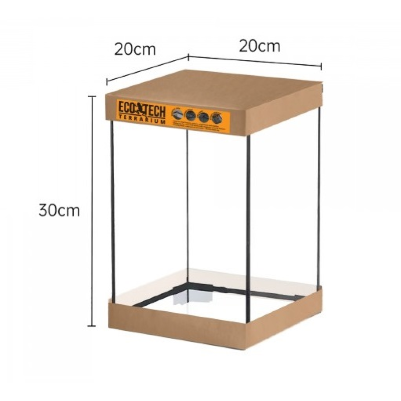 Eco Tech Terrarium 20 X 20 X 30Cm