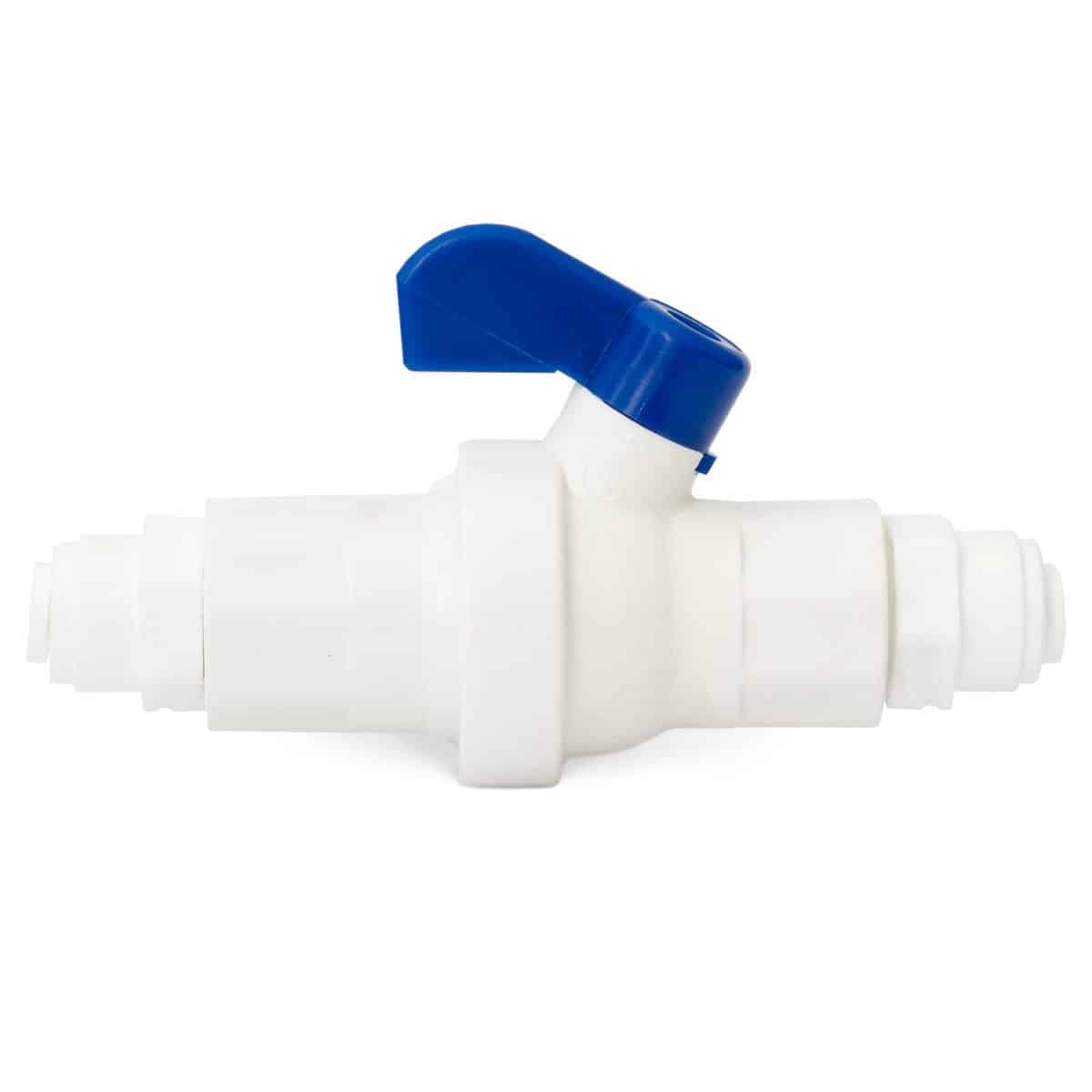 1/4" BSP Ball Valve With 1/4 Quick Connect Fittings