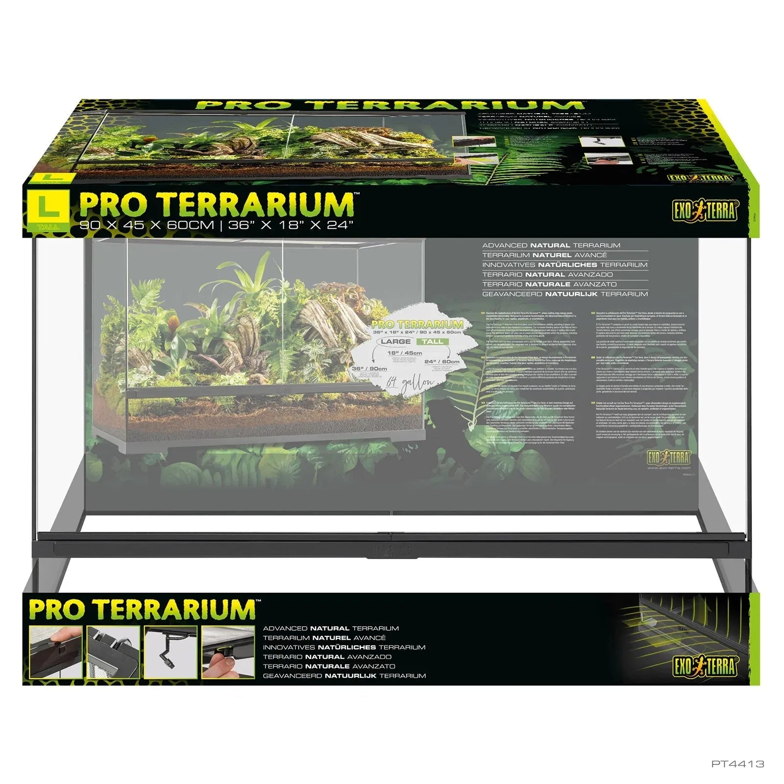 Exo Terra Pro Terrarium Large / Tall 90 x 45 x 60cm-1