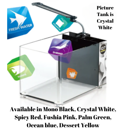 Dymax Iq7 Mini Acrylic Tank 18l-Crystal White