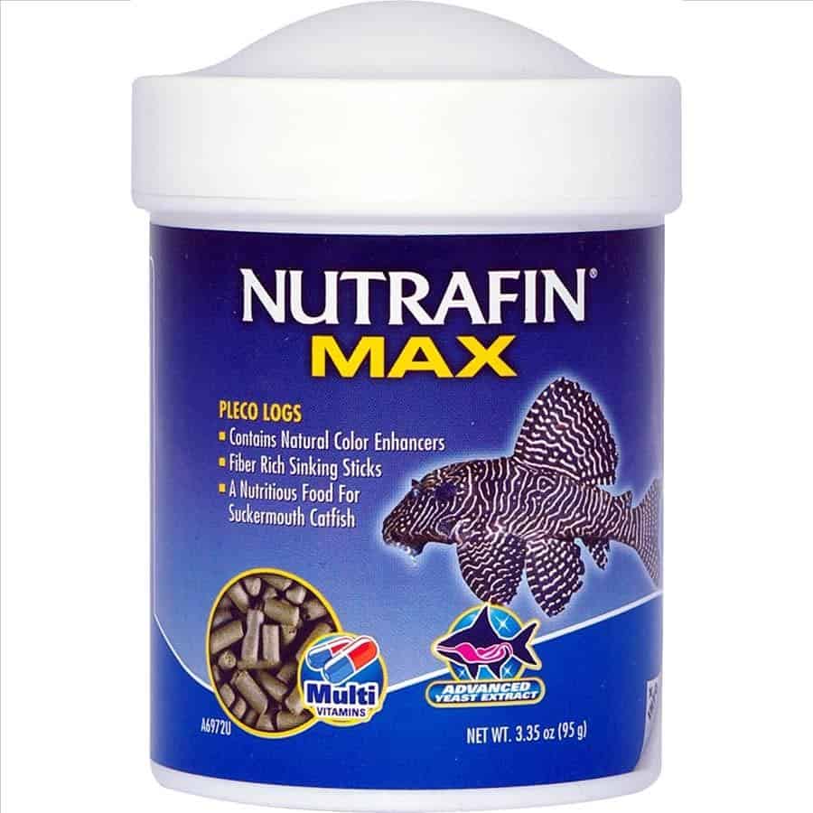 Nutrafin Max Pleco Algae Logs 95g Catfish Food-1