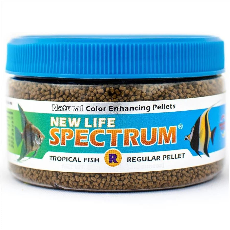 New Life Spectrum Regular Tropical Fish Diet 80g - Sinking Pellet 1-1.5mm-1