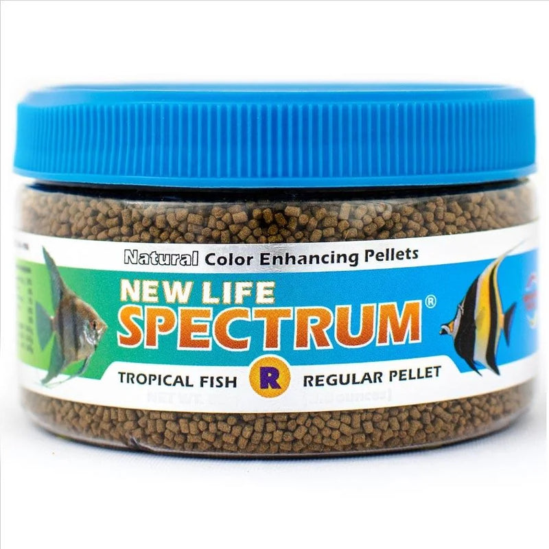 New Life Spectrum Regular Tropical Fish Diet 80g - Sinking Pellet 1-1.5mm-1