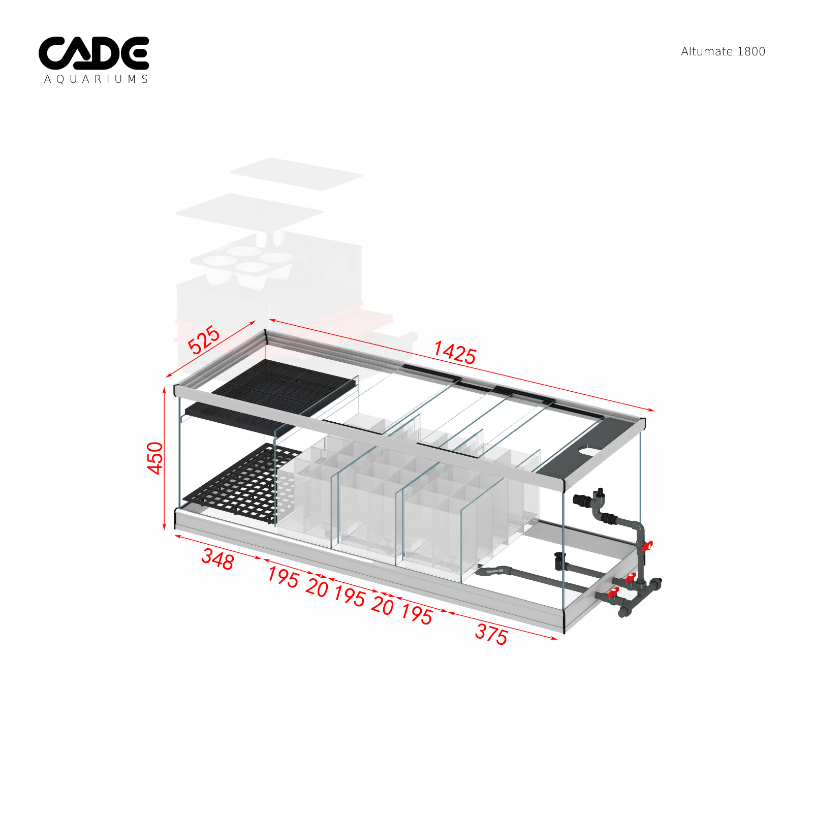 CADE ALTUMATE S2 REEF/RIVER 1800-6