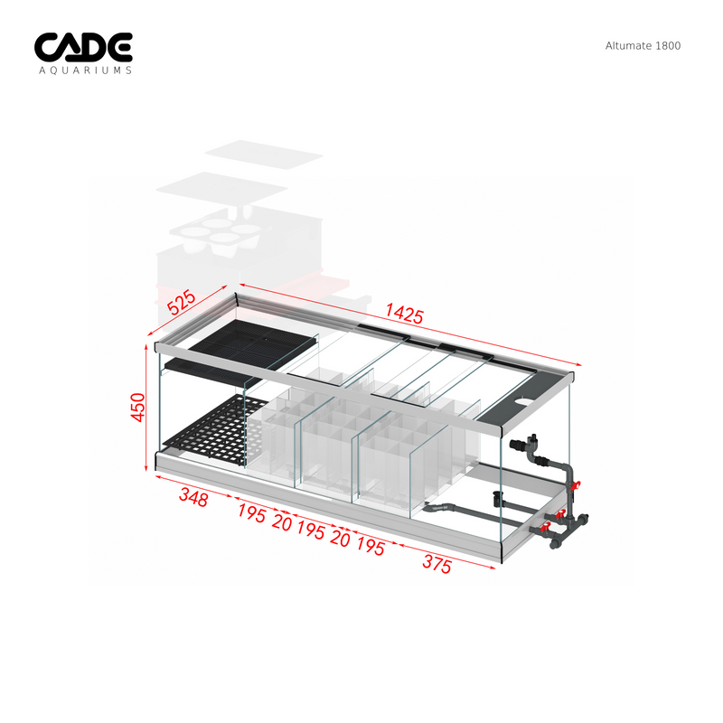 CADE ALTUMATE S2 REEF/RIVER 1800-6