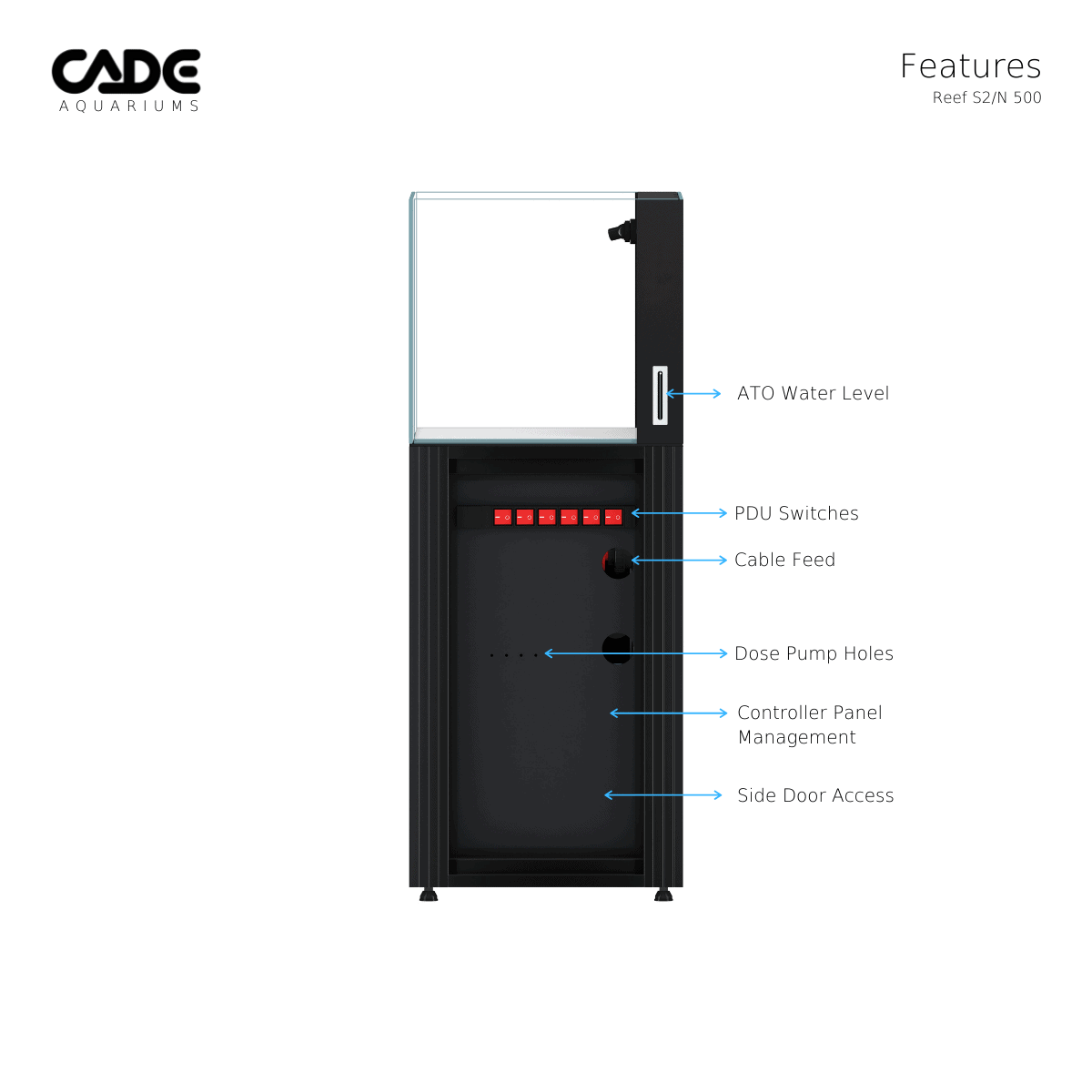 CADE PRO REEF S2/N 500-8
